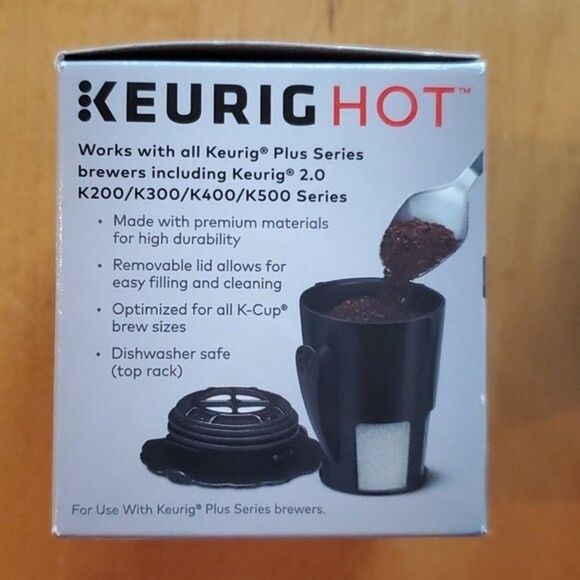 KEURIG HOT MY K CUP 2.0 REUSABLE COFFEE  FILTER - Picture 2 of 6
